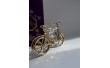 Фигурка с камнями Swarovski Велосипед 7х4,5 см 1601907