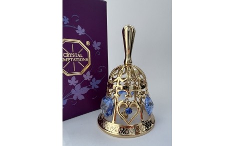 Фігурка зі стразами Swarovski Дзвіночок 7 см 1602450