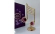 Фигурка с камнями Swarovski Ноты 9,5 см 160158