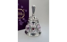 Фігурка зі стразами Swarovski Дзвіночок 7 см 1602453