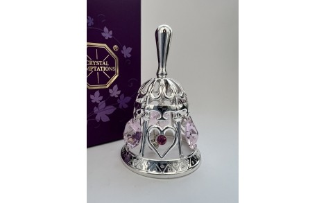 Фігурка зі стразами Swarovski Дзвіночок 7 см 1602453