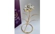 Фигурка со стразами Swarovski Цветок 13 см 1601803