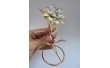 Фигурка со стразами Swarovski Цветок 13 см 1601803