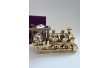 Фигурка с камнями Swarovski Паровоз 8,5х5 см 160917
