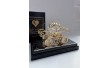 Фигурка с камнями Swarovski Карета 12 см 160767