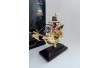 Фигурка с камнями Swarovski Парусник на подставке 10х9 см 160295