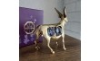 Фигурка со стразами Swarovski Коза 8х8,5 см 1602569