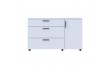 Комод Doros Торн Білий 3Ш/1Д 135х51.6х80 (DRS-012104)