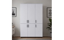 Шкаф для одежды Doros Торн Белый 3 ДСП (полки) 135х51.6х200 (DRS-012054)