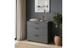 Комод Doros Торн Антрацит 3Ш 90х51.6х80 (DRS-012092)