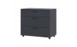 Комод Doros Торн Антрацит 3Ш 90х51.6х80 (DRS-012092)