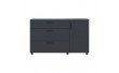 Комод Doros Торн Антрацит 3Ш/1Д 135х51.6х80 (DRS-012103)
