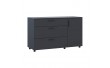 Комод Doros Торн Антрацит 3Ш/1Д 135х51.6х80 (DRS-012103)