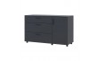 Комод Doros Торн Антрацит 3Ш/1Д 135х51.6х80 (DRS-012103)