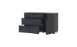 Комод Doros Торн Антрацит 3Ш/1Д 135х51.6х80 (DRS-012103)