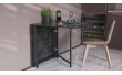 Стол-книжка трансформер Орион 2 Ferrum-decor 750x1520x730 Черный металл ДСП Сосна Кембра 16 мм (FRD-104585)