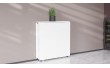 Стіл-книга трансформер Оріон 2 Ferrum-decor 750x1520x730 Білий метал ДСП Біле 16 мм (FRD-104590)