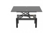 Стіл-трансформер БАТТЕРФЛАЙ Метал Антрацит/Чорний (NEM-121029)
