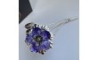 Фигурка со стразами Swarovski Цветок 11 см 1601924