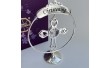 Фигурка с камнями Swarovski Крест 9,5 см 1601949