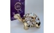 Фигурка с камнями Swarovski Черепаха 7 см 1602286