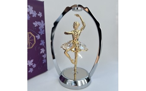 Фигурка со камнями Swarovski Танцующая Балерина 14 см 1602288