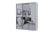 Шафа-купе Doros City Light Сосна Натті 3 Дзеркала 225х60х225 (DRS-011974)