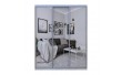 Шафа-купе Doros City Light Сосна Натті 3 Дзеркала 225х60х225 (DRS-011974)