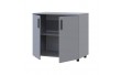 Комод Doros Торн Серый 2 ДСП 90х51.6х80 (DRS-012090)