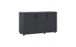 Комод Doros Торн Антрацит 3 ДСП 135х51.6х80 (DRS-012097)