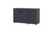 Комод Doros Торн Антрацит 3 ДСП 135х51.6х80 (DRS-012097)