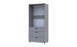 Шкаф для одежды Doros Торн Серый 2 ДСП/3Ш (штанга) 90х51.6х200 (DRS-012025)