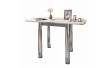 Обеденный стол раскладной LION Нота Мини Бетон Style 60x70/70x120 (LION-041291)