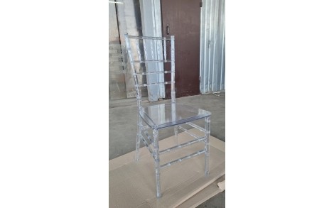 Весільний стілець CHIAVARI TIFFANY ПРОЗОРИЙ