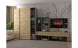 Шафа купе Doros G-Caiser Антрацит/Дуб Евок 2 ДСП / 3 частини 160х60х240 (42005414) (DRS-012247)