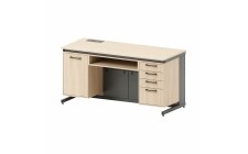 Стіл демонстраційний Pro Line з розетками та полицею
