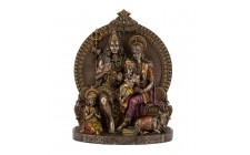 Статуэтка Veronese Шива с семьей 18,5х15 см 178506