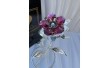 Фигурка с камнями Swarovski Цветок 13,5 см 1601923