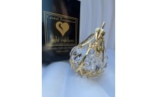 Фигурка с камнями Swarovski Груша 6 см 160578