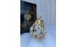 Фигурка с камнями Swarovski Груша 6 см 160578