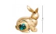 Статуэтка с камнями Swarovski Кролик 6х7 см 1601988