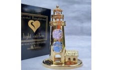 Фигурка с камнями Swarovski Маяк 9х6,5 см 1601092