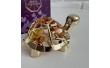 Фигурка со стразами Swarovski Черепаха 8 см 1602287