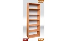 Шафа книжкова відкрита 