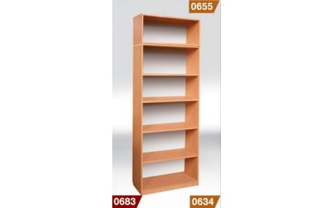 Шафа книжкова відкрита 